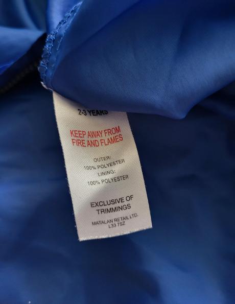 Šuštiakový overal na 2-3 roky, matalan,92