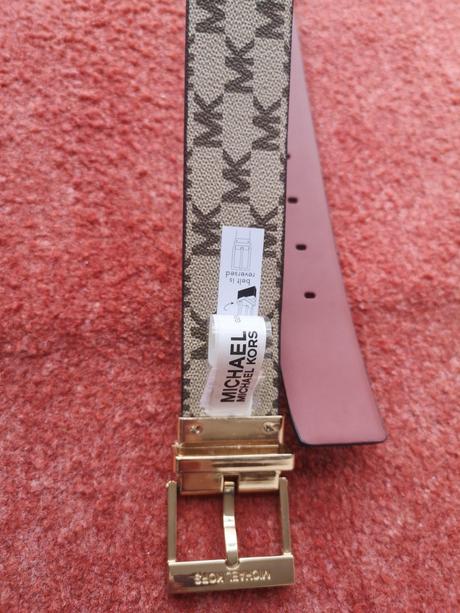 Michael kors dámsky obojstranný opasok veľkosť l, michael kors