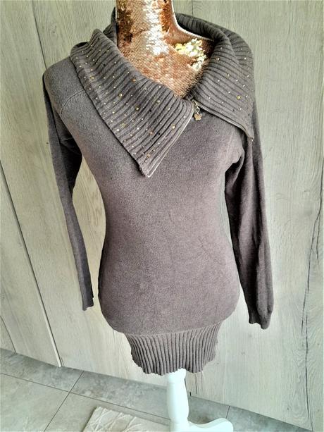 Svetríkové pletené šaty-ddstyle-s/m, s