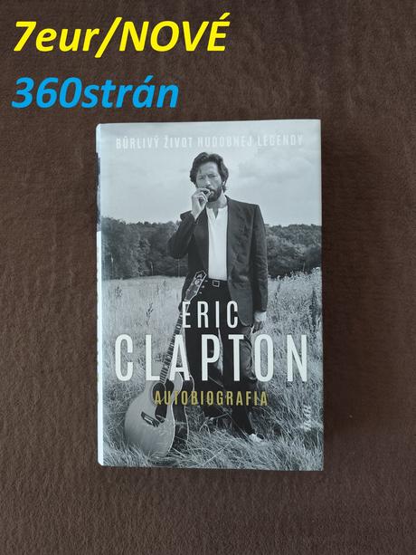 Kniha eric clapton-autobiografia, 