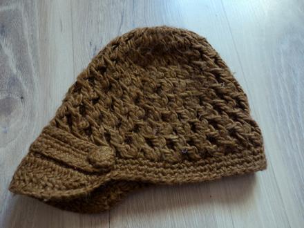 Tmavohnedá čiapka 2-3r, 98