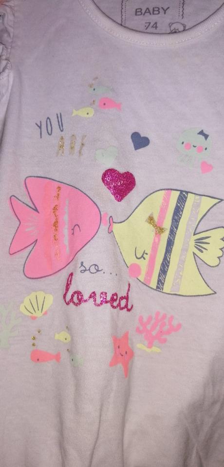 Rybičkový letný overal, pepco,74