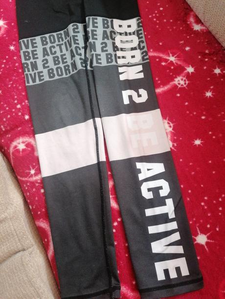 Športové legíny 134/140, h&m,140