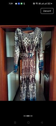 Krásne dlhé šaty, piazza italia,m