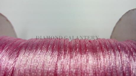 Saténová šnúrka 2,5 mm bledo ružová, 