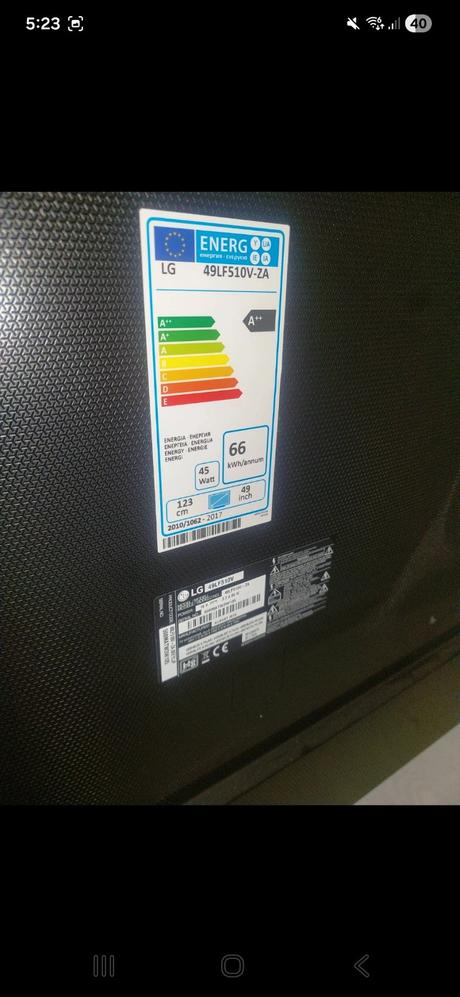Televizor lg 123cm lg 49lf510v-za, lg