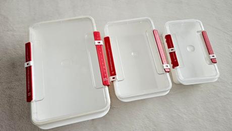 Praktická súprava 3 dóz na potraviny s viečkom 3ks,