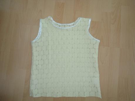 Zlte tricko kvietky, s