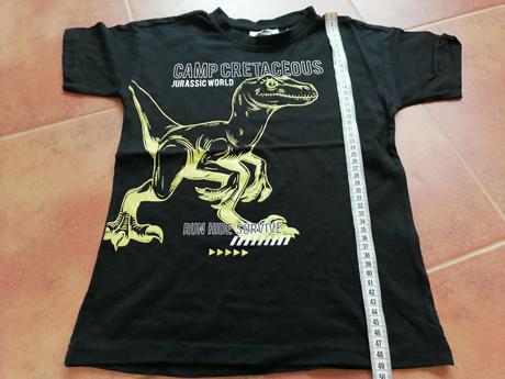 Tričko jurassic world, veľ. 122/128, 122