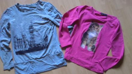 Tričká, 2 kusy, vypredaj, c&a,152