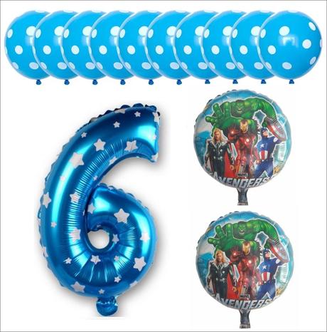 Set balónov avengers, 