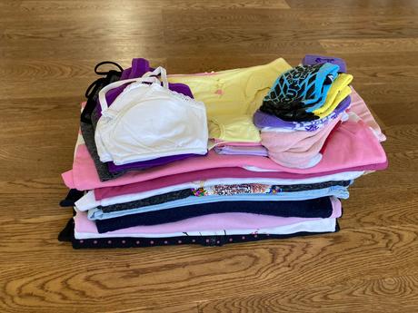 Balík oblečenia pre dievca 152-158-164, 158–170