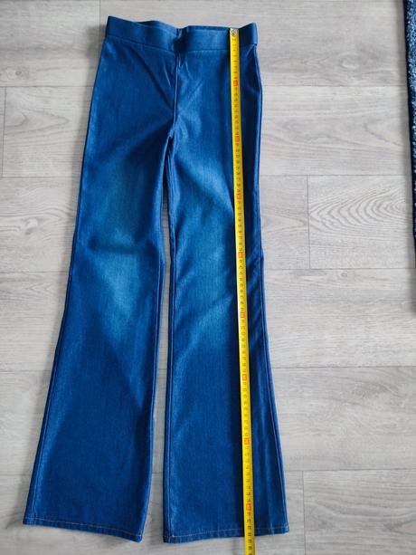 Zvonové legíny, h&m,140