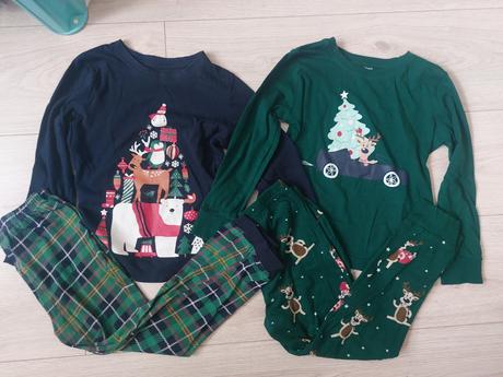 Pyžamka krasne zimný motiv, lupilu,110