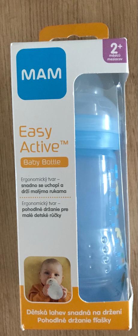 Dojčenská fľaška mam, mam