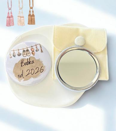 Zrkadielko - oznámenie tehotenstva, 