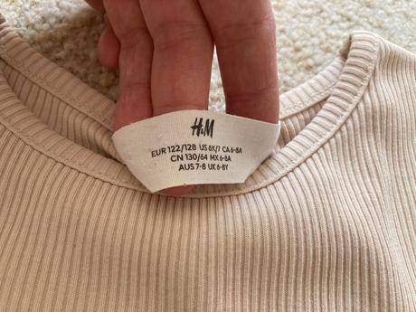 Tylove saty 122/128 hm, h&m,128