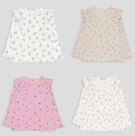 Detský natelnik kvetovany, 86 - 170