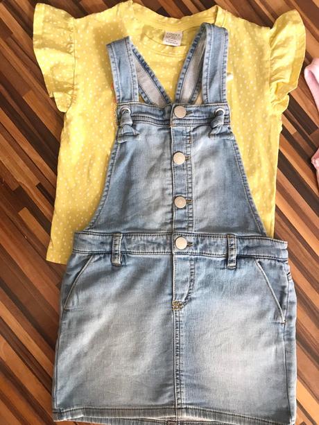 Veľ. 110/116 zn. lindex jedinečné riflové šatičky, lindex,110