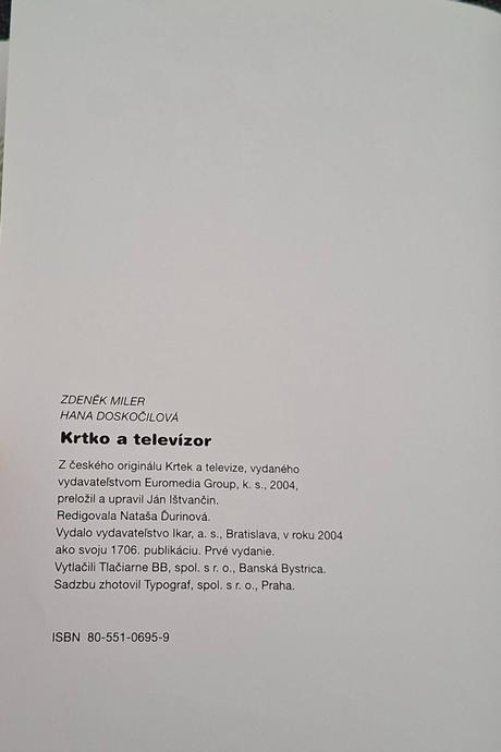 Krtko a televízor, 