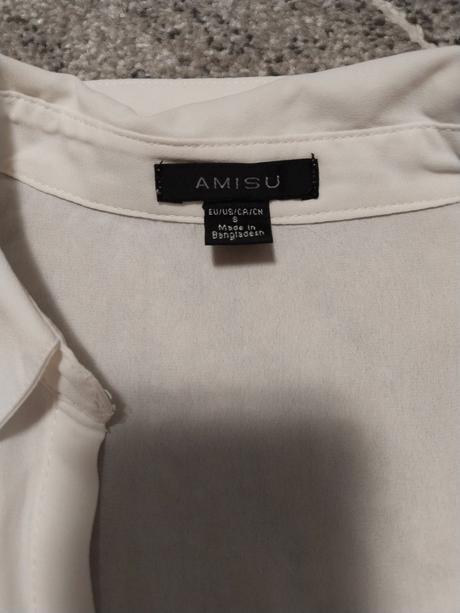 Biela blúzka, amisu,s