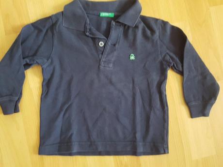 Modre tricko, benetton,80