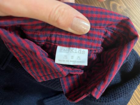 Vianočný svetrík s golierikom, f&f,98