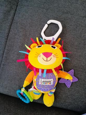 Hračka pre bábätká lev zn. lamaze, 