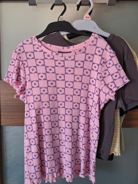 Crop top 5 ks, s