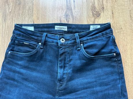 Malo nosene rifle skinny high waist, pepe jeans,28