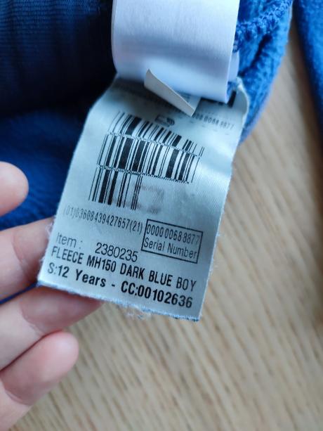 Flísová mikina quechua, quechua,152