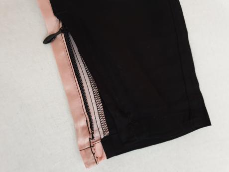 Športové ľahké nohavice s lampasami, h&m,140