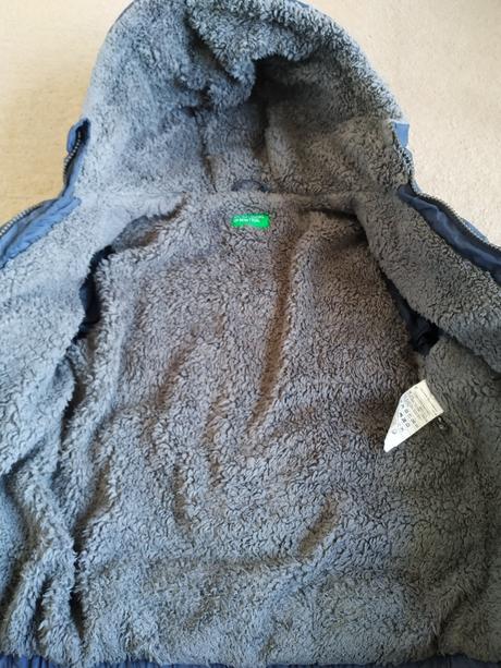 Zimná bunda, benetton,128