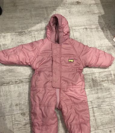 Bledoružový zimný overal, 74
