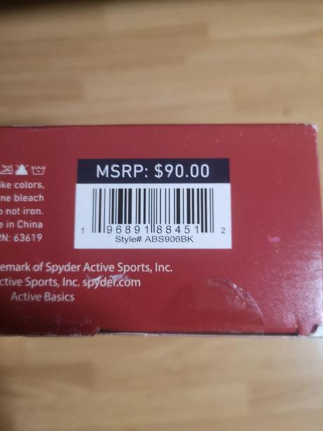 Spyder pánske boxerky 4ks veľkosť s, s
