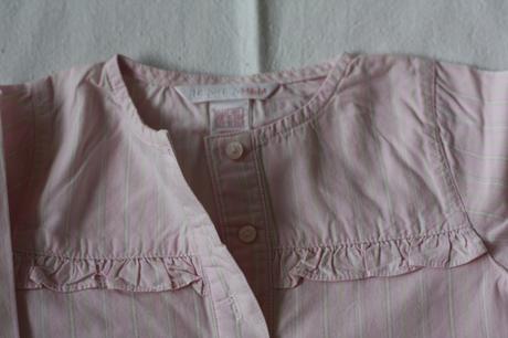 Letná plátená blúzka, h&m,80