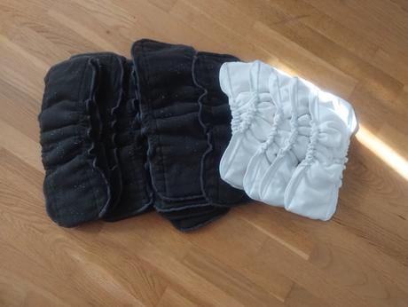 Kapsové nohavičky, vkladačky -viac ako 120ks, 