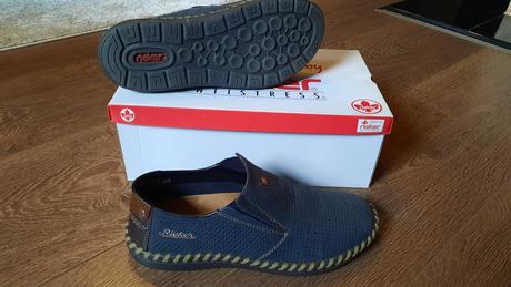 Pánske kožené topánky v.42, rieker,42