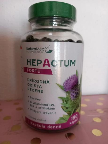 Výživový doplnok hepactum forte, 