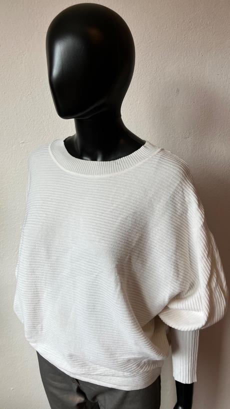 Dámska biela mikina, m