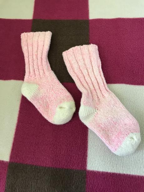 Ponožky teplé, dlzka chodidla 12 cm,