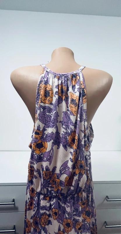 Letné vzorované plážové šaty, h&m,38