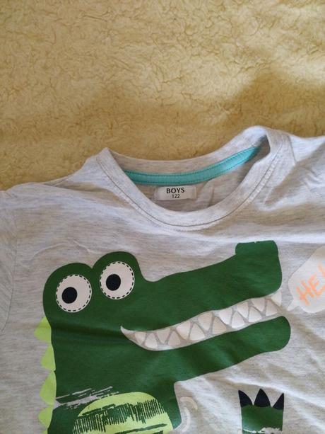 Pekne bavlnené tričko 122, boys,122