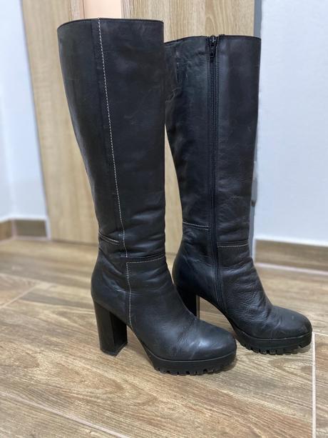 Kožené čižmy baťa, baťa,37