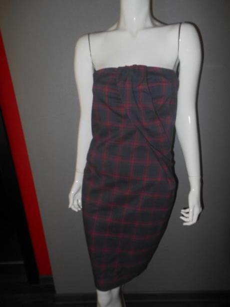 Káro šaty-šatová sukňa zn.definitions, m