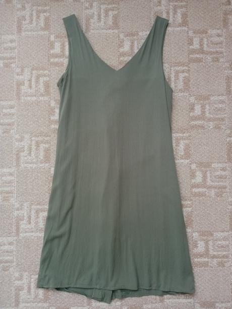 Khaki šaty na ramienka, bonprix,42