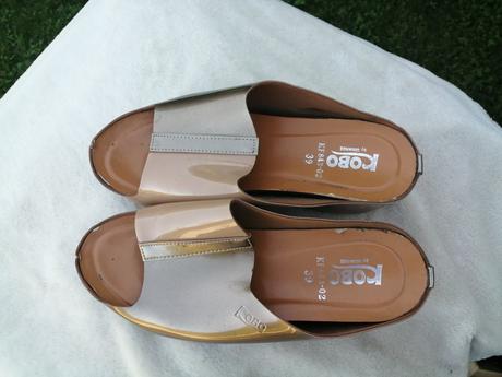 Šľapky na platforme, 39