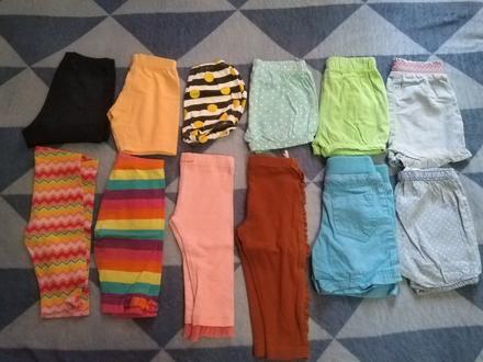 Dievčenske kraťasy 86, 86