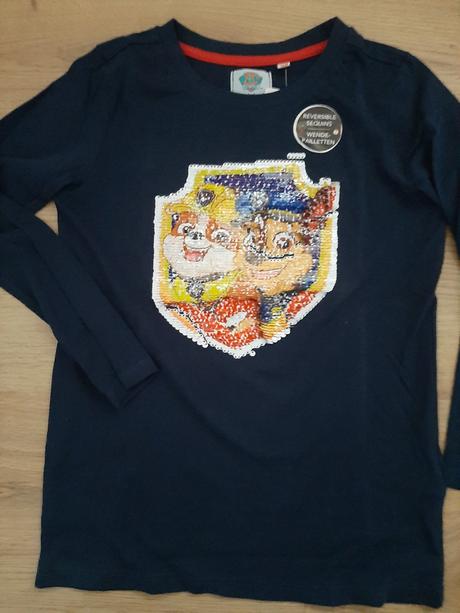 Tricko s dl.r labkova patrola, disney,128