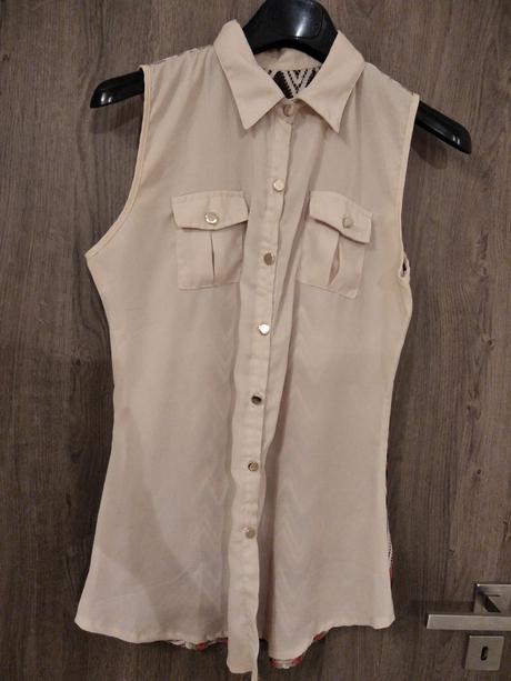 Blúzka bez rukávov veľkosť 36, 36